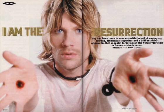 Cliff from Gay Dad as featured in Select Magazine